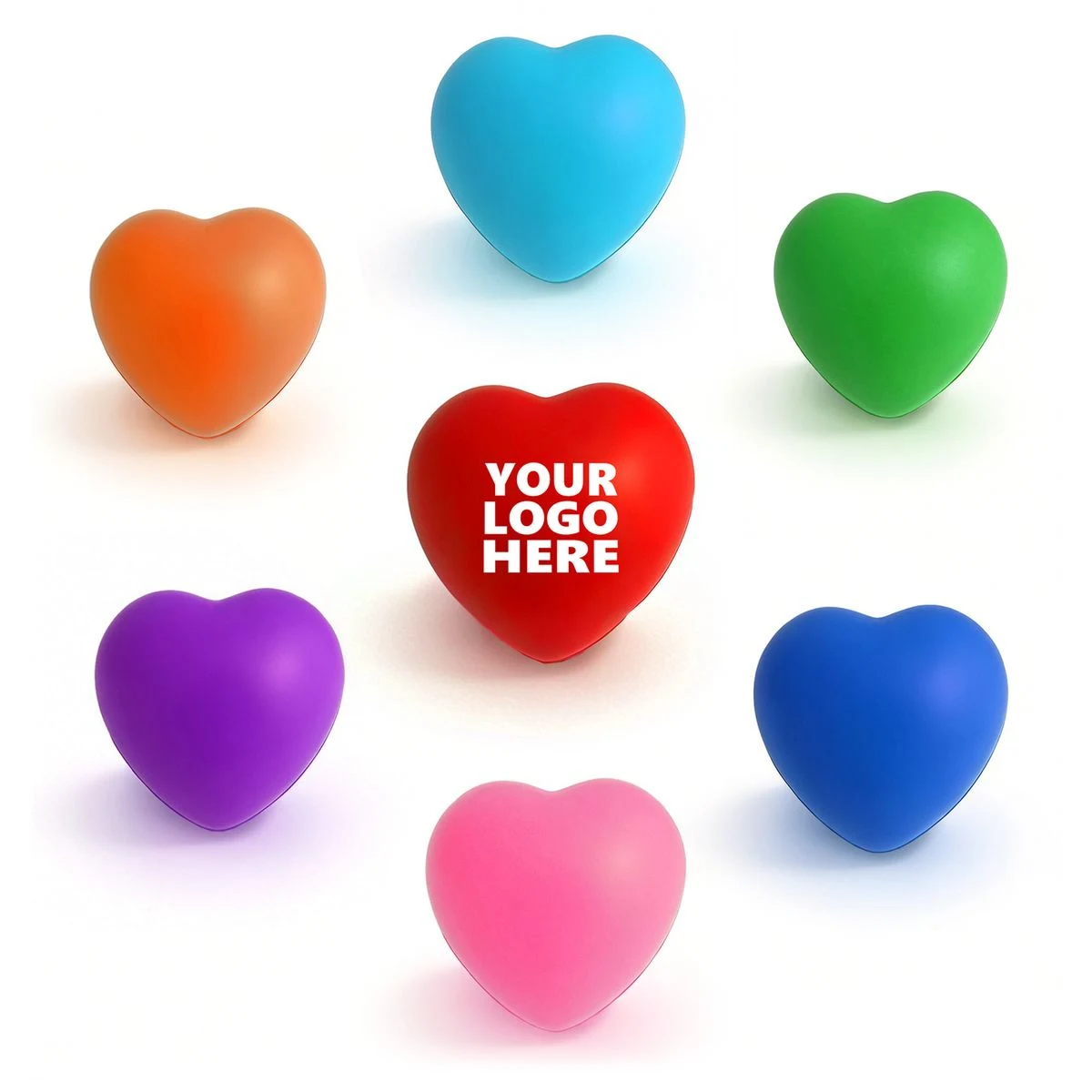 PU Heart Stress Ball 1