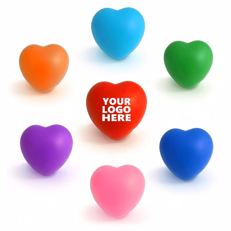PU Heart Stress Ball