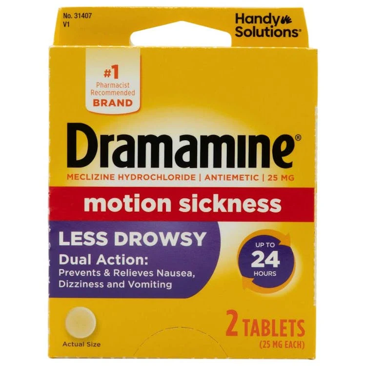 Dramamine - 2 Tablets 1