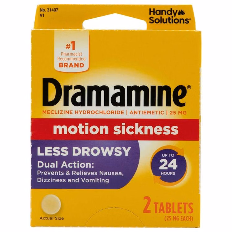 Dramamine - 2 Tablets