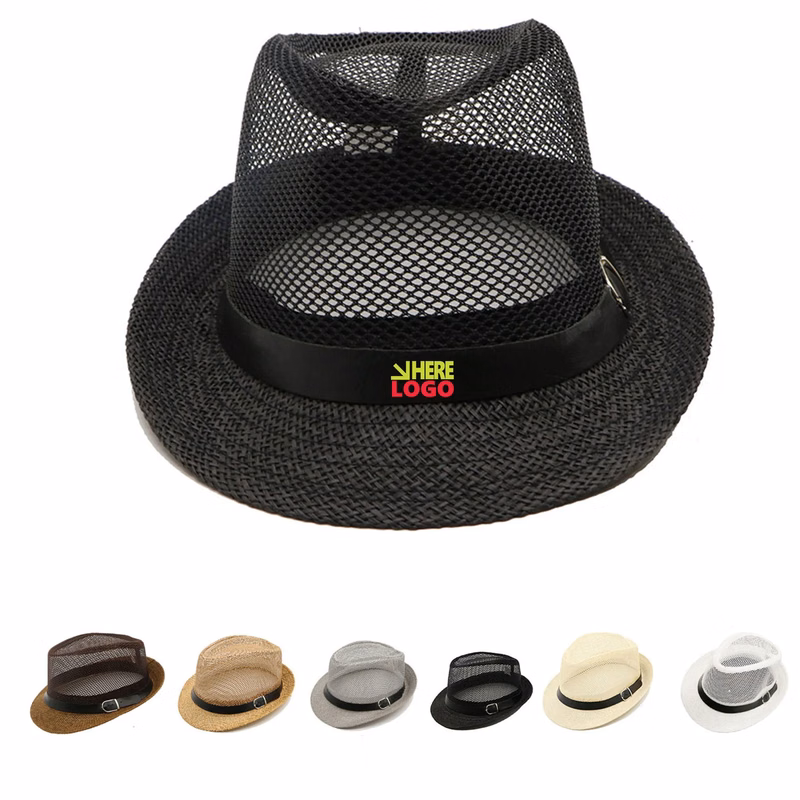 Short Brim Mesh Crown Beach Sun Cap