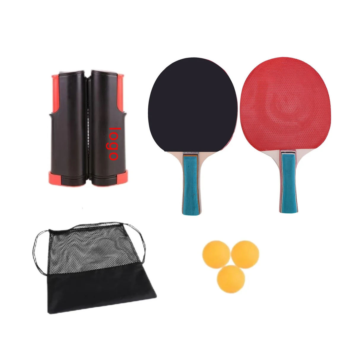 Table Tennis Paddles Set (direct import) 1
