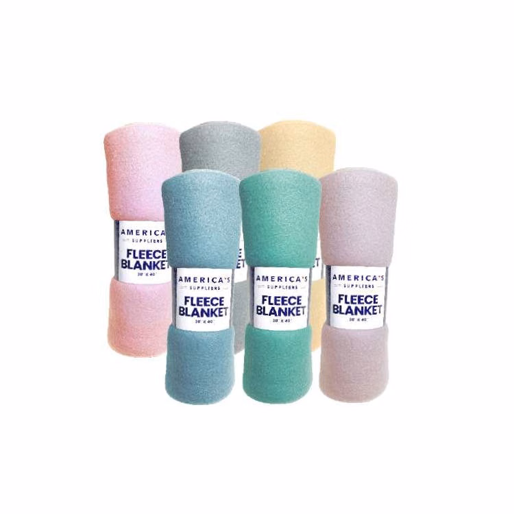 Fleece Blankets - 30x40 Assorted Colors