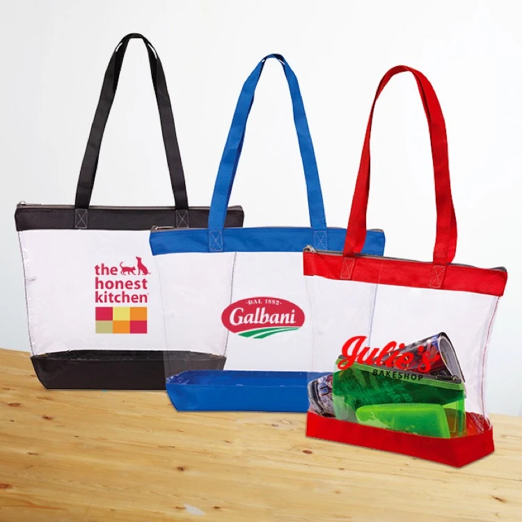 Everyday Clear Zip Tote 1