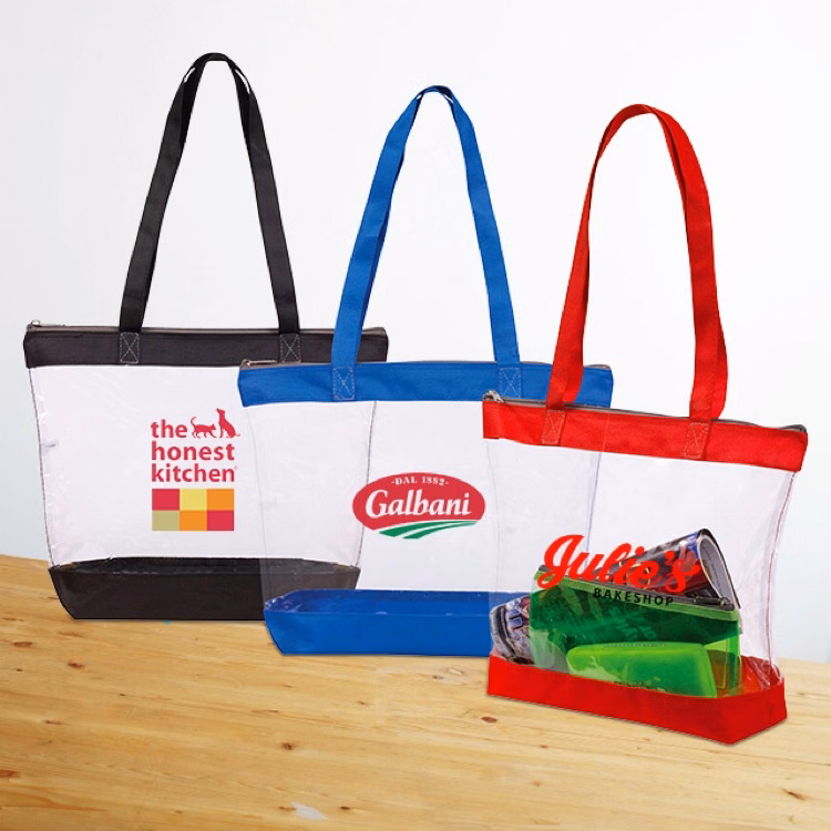 Everyday Clear Zip Tote