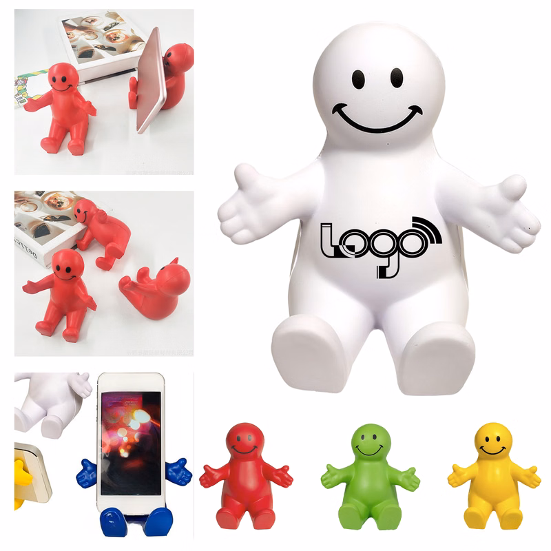 Cheerful Smiley Face Phone Holder for Home or Office