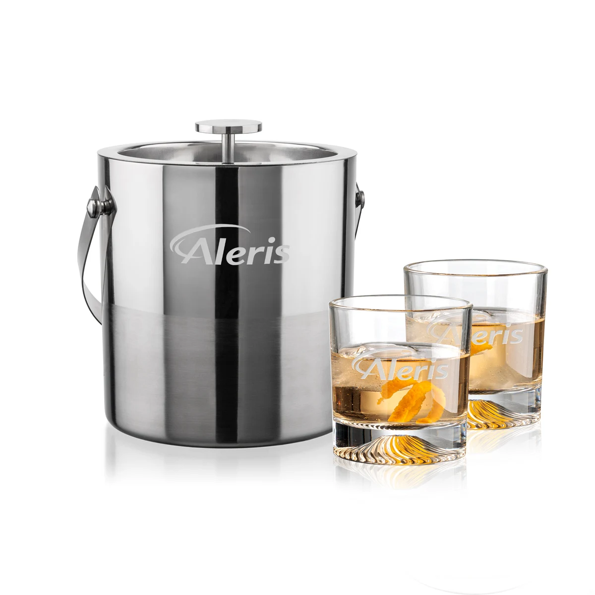 Catania Ice Bucket & Hadley On-the-Rocks Set 1