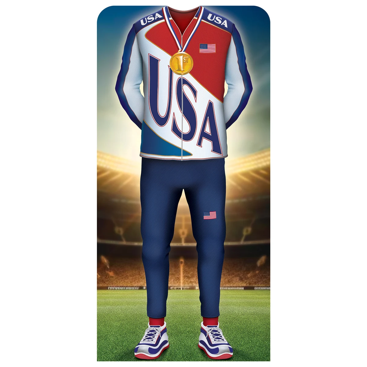 Int'l Sports Male Athlt Pht Prop Std-Up 1