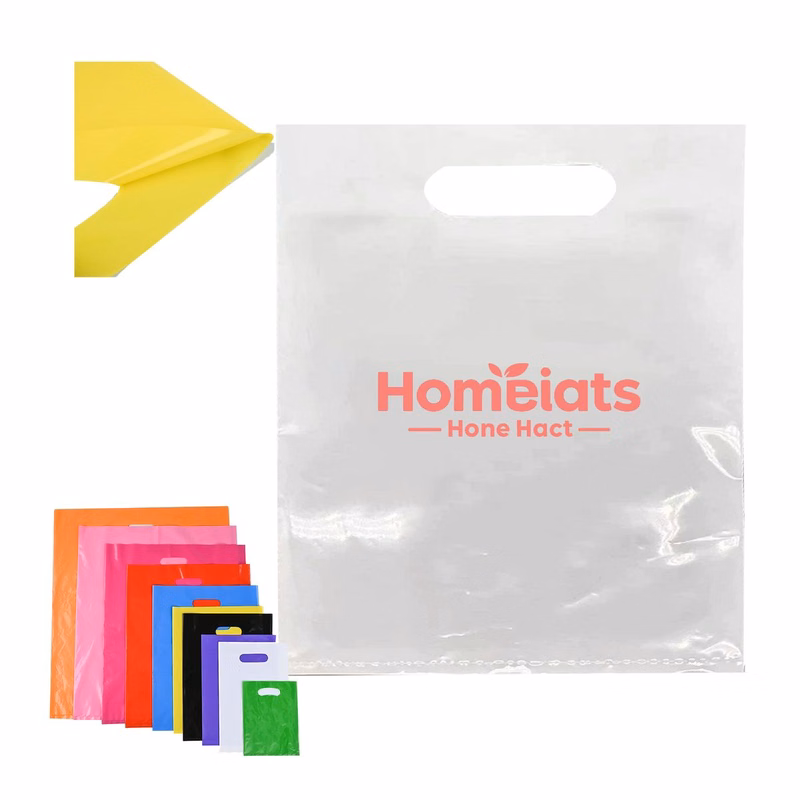 Plastic Flat Mouthed Tote Bag