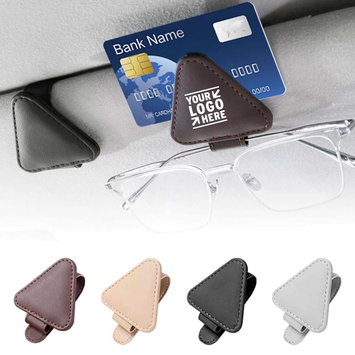 Universal Car Sunglasses Holder 1