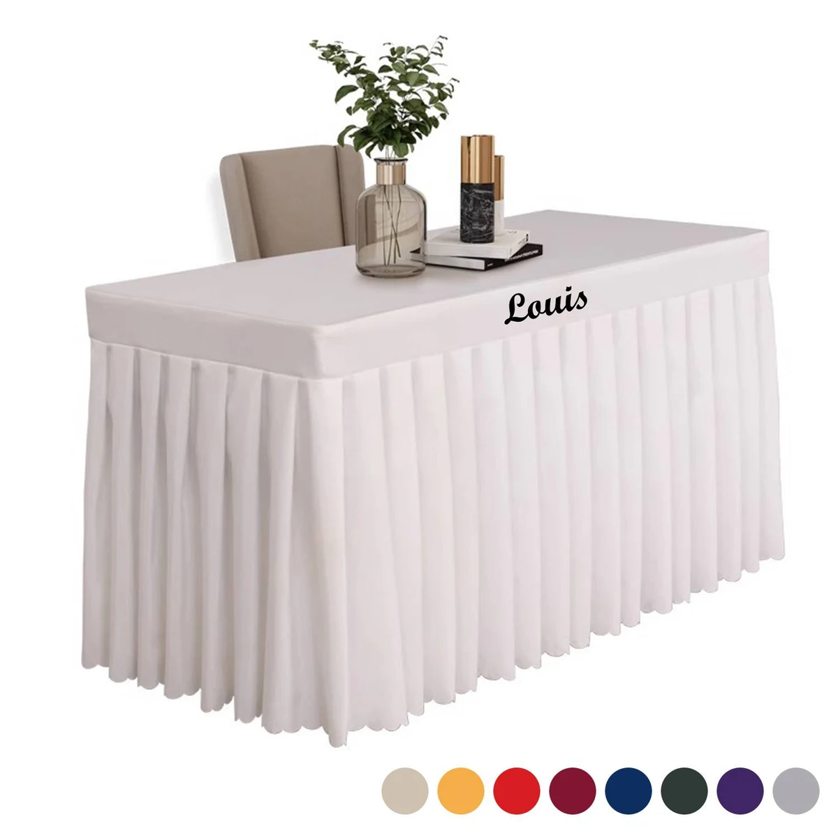 Polyester Rectangular Tablecloth Cover 1