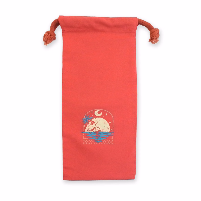 IRRD "RED" SeriesCotton Drawstring Bags 6 x 14"