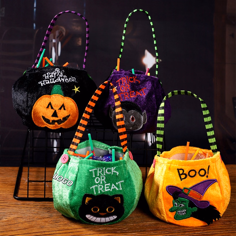 Kindergarten children's Halloween candy bag