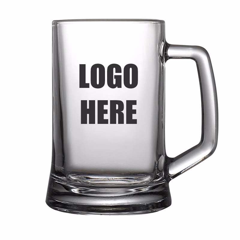 Custom 22 oz Beer Glass Mugs With Handle