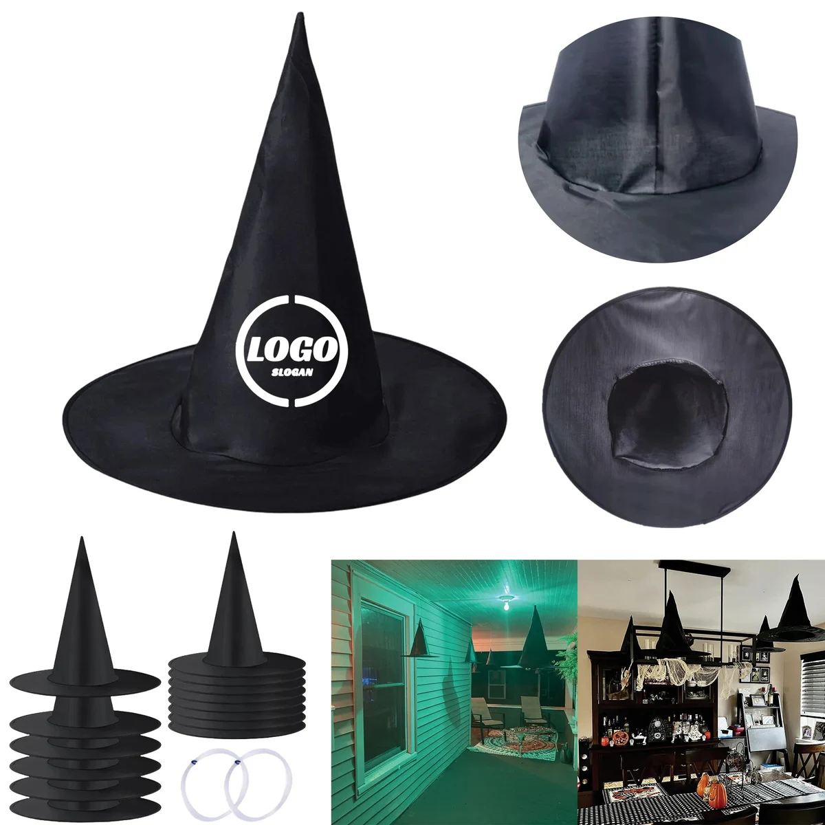 Halloween Witch Caps (MOQ 100) 1