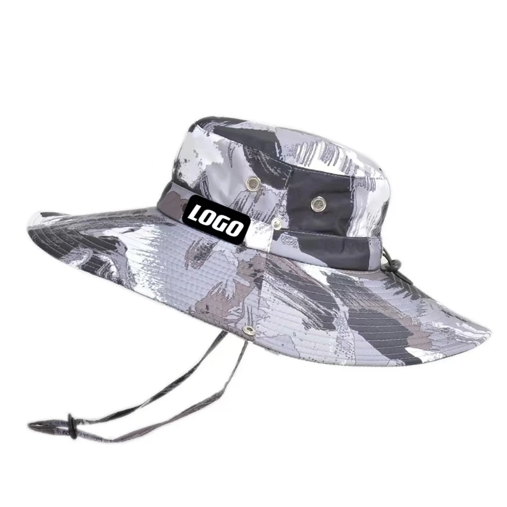 Camouflage Outdoor Sun Hat For Hiking 1