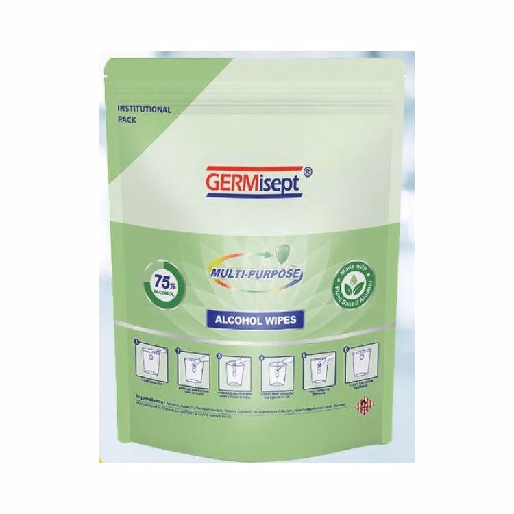 Multipurpose 75% Alcohol Wipes - 300-Count