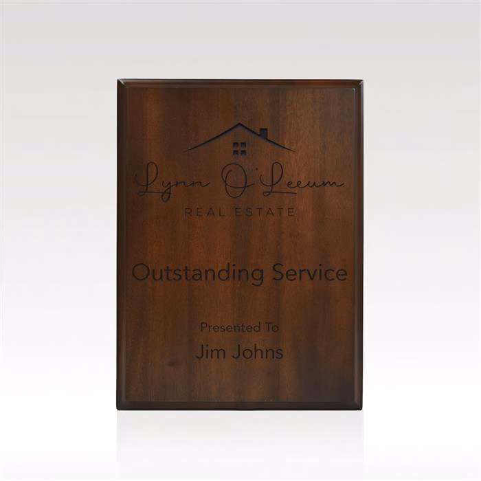 Acacia Wood Plaque