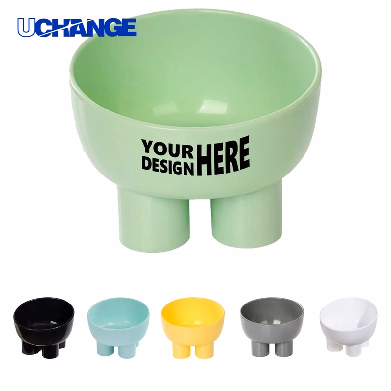 Elephant Leg Style Tilted Anti Spill Pet Bowl