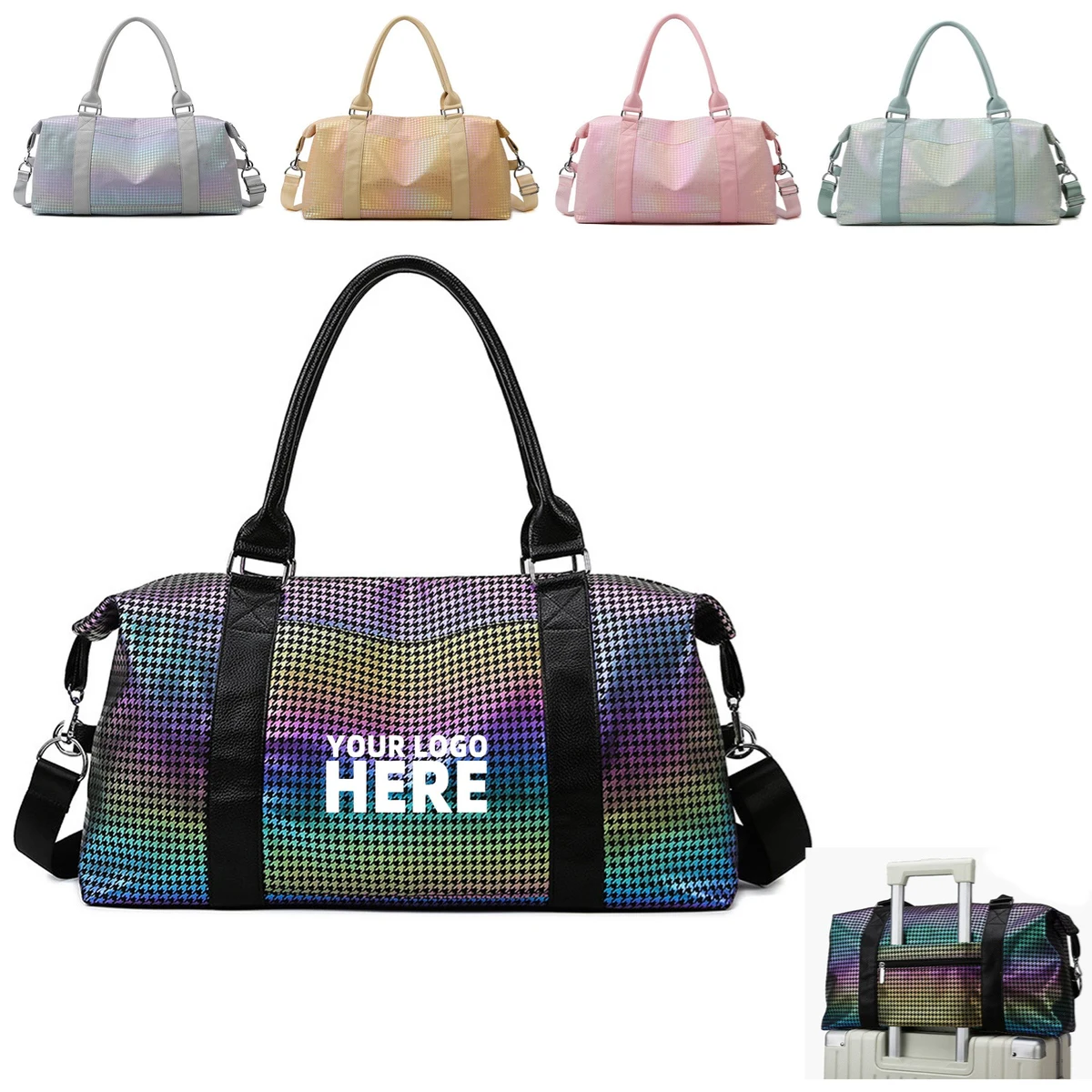 Laser Holographic Travel Bag 1