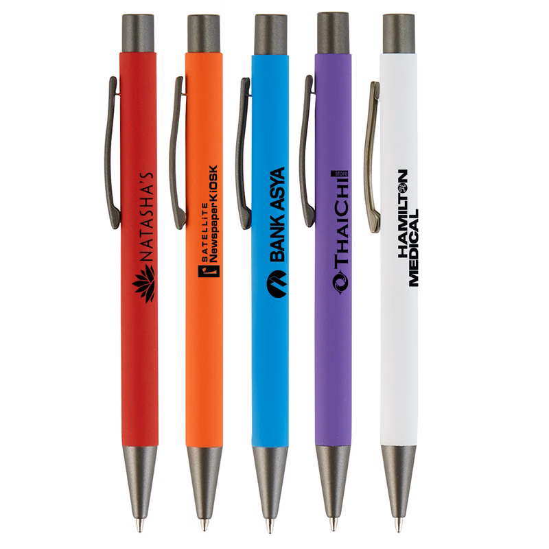 Sorrento Velvet-Touch Aluminum Pen