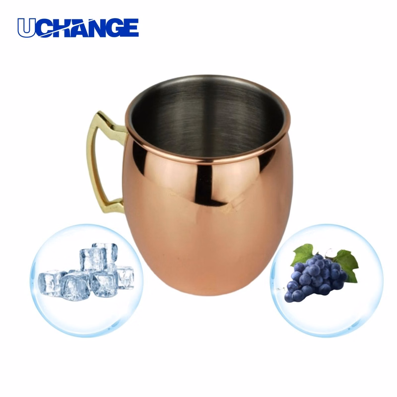 Copper Coated Moscow Mule Mug Container (18oz)