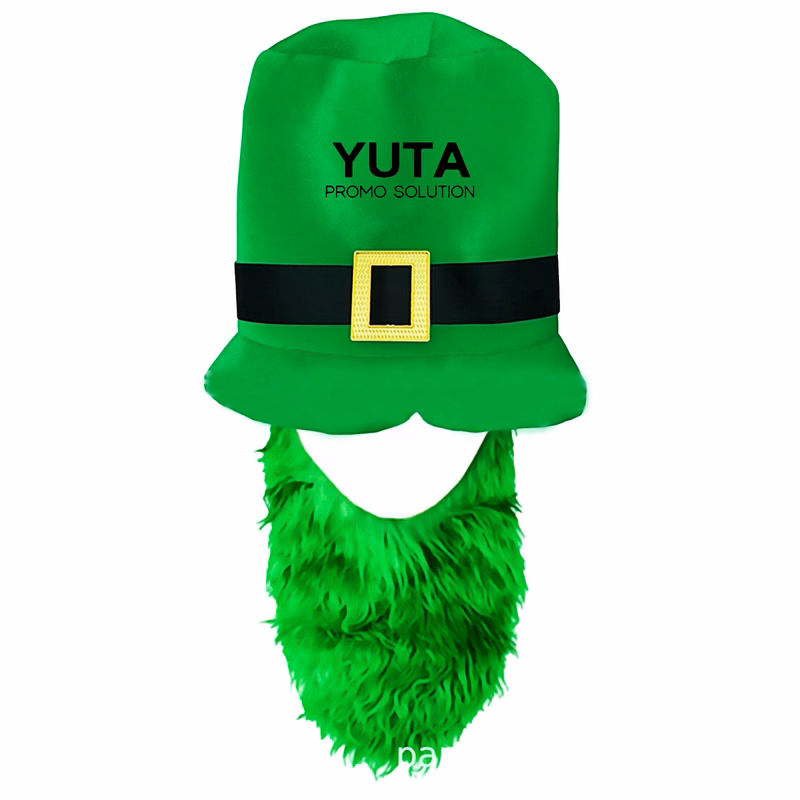 St Patricks Day Beard Hat