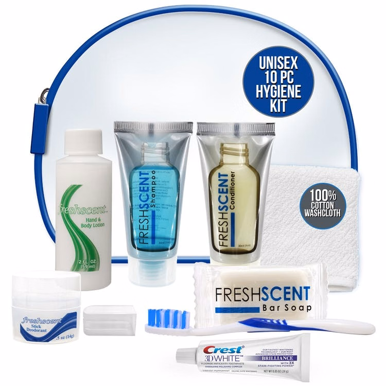 Unisex Hygiene Kits - 10 Pieces