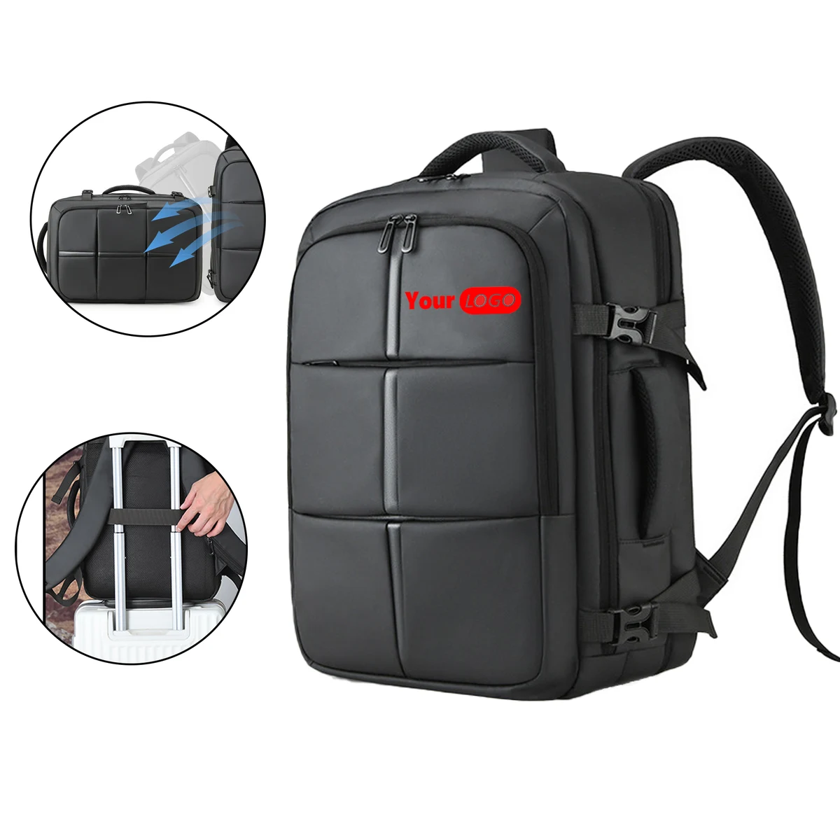 Versatile Business Tote with Integrated USB Charging 1