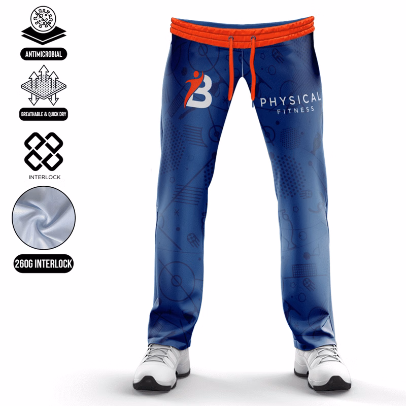 Men's and Kids' Sublimation Track Pants - 280G Spandex
