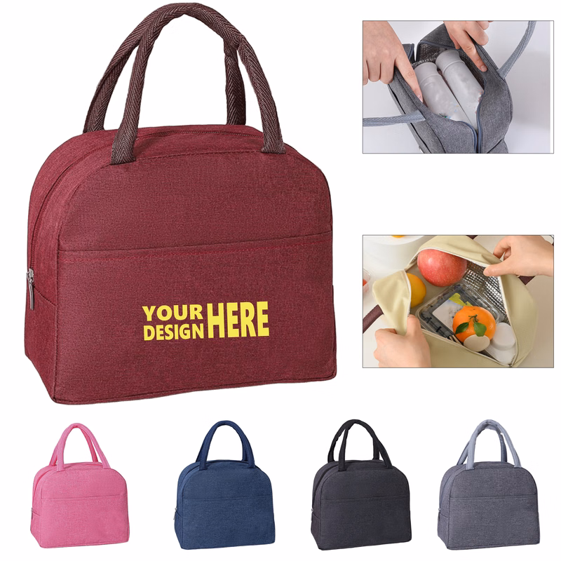 Cooler Lunch Bag - Portable Oxford Cloth Design