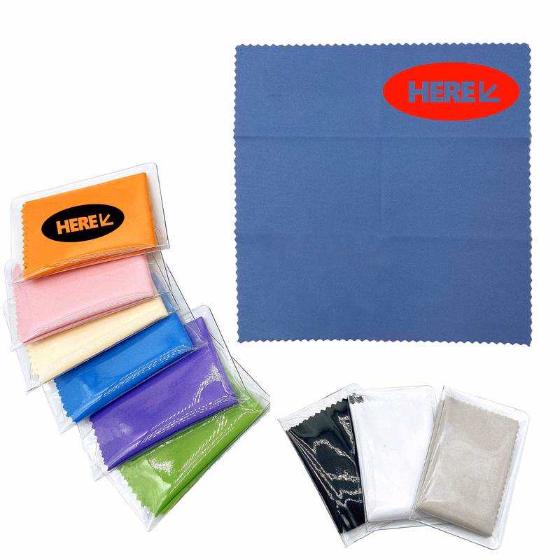 Custom Microfiber Cleaning Cloth with Pouch