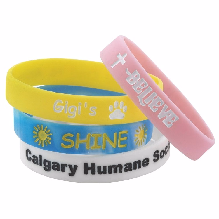 Color Filled Wristband