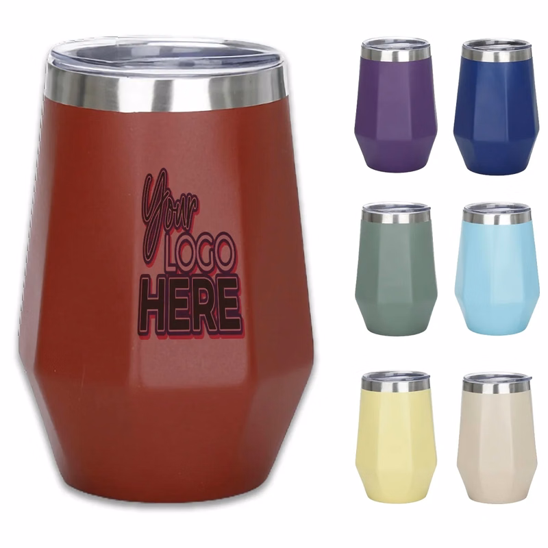 Octagonal Stainless Steel Vacuum Eggshell Thermos Cup