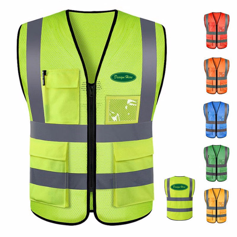 High-Visibility Reflective Mesh Vest