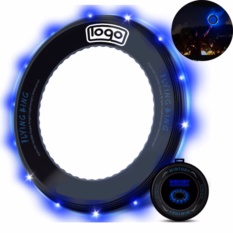 Glow-in-the-Dark LED Flying Disc