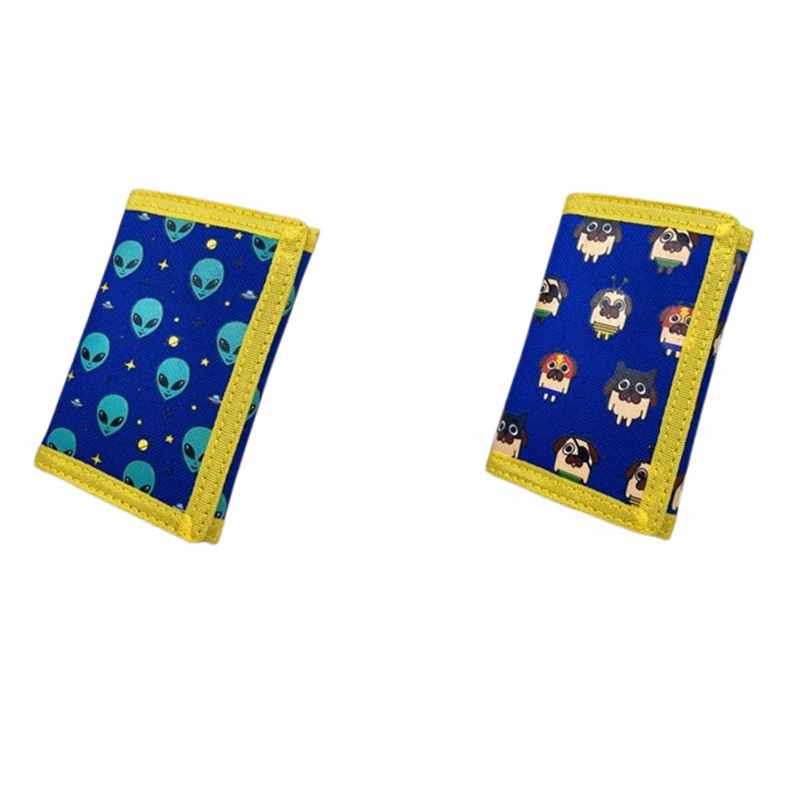 Custom Kids Tri Fold Wallet with Card Slots