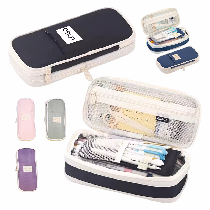 Double-layer Telescopic Pencil Case