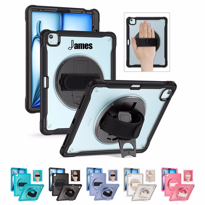 iPad tablet case w/ rotating hand strap