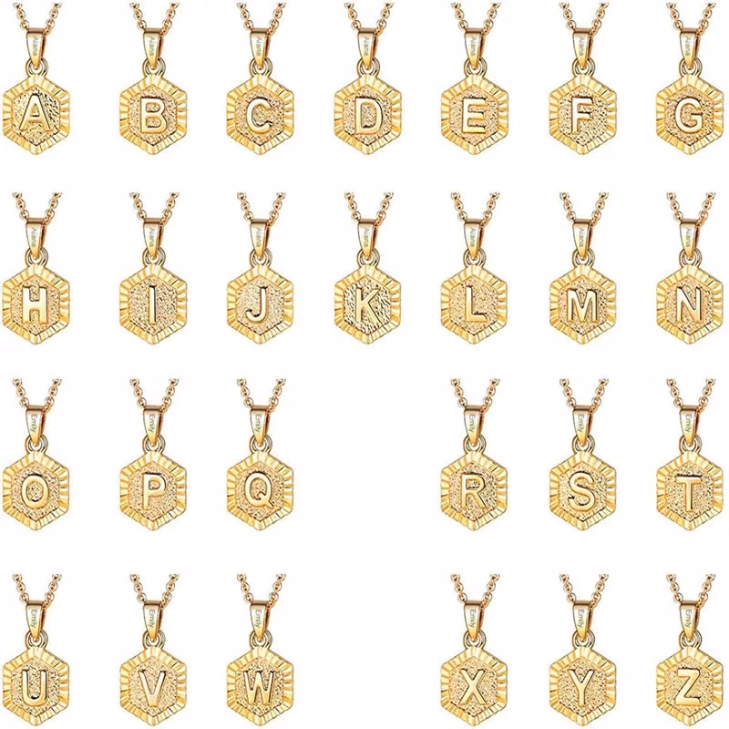 The letter necklace