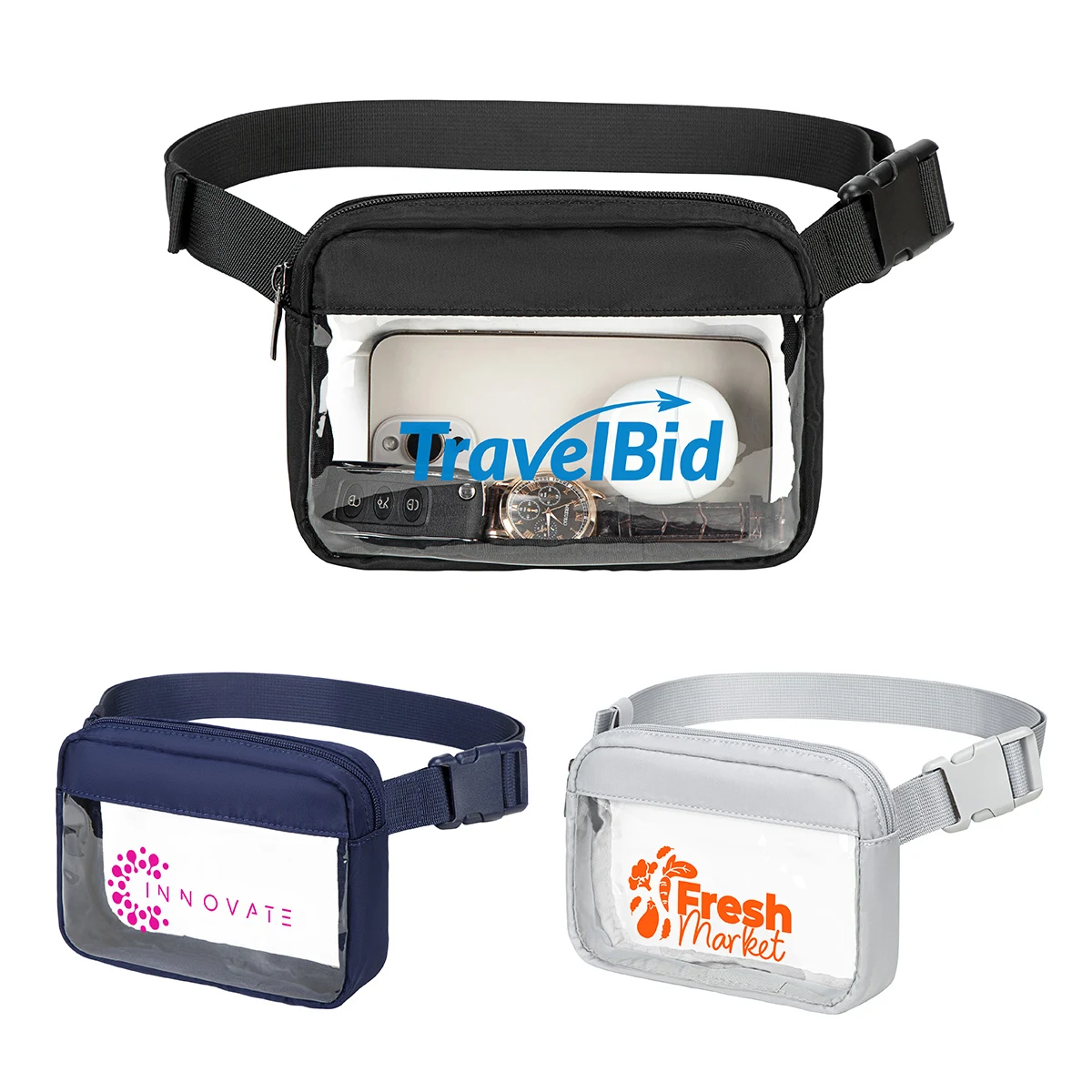 AeroLOFT® Clear View Crossbody Belt Bag 1