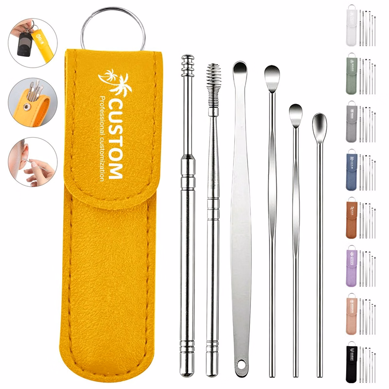 Portable 6-Piece Ear Pick Set