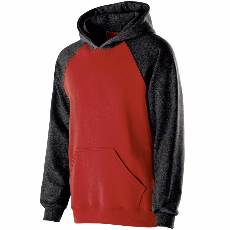 Youth Cotton/Poly Fleece Banner Hooded Sweatshirt - 229279