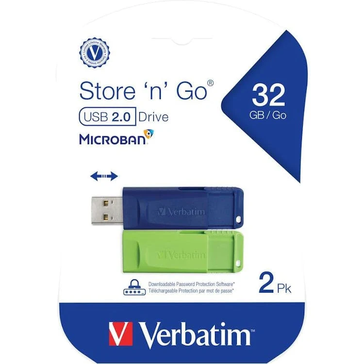 USB Drives - 2 Pack 32GB 1
