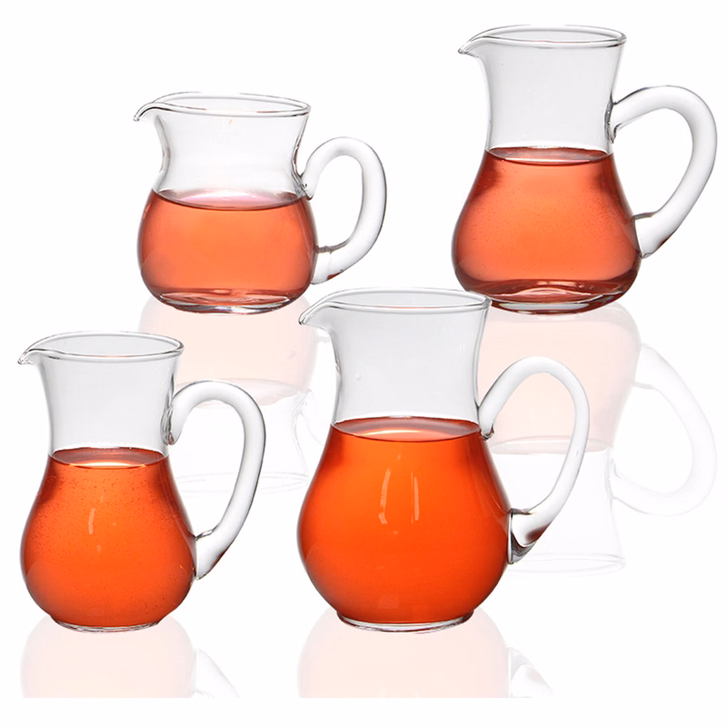 3 Oz Glass Water Pitcher with handle