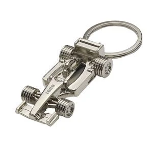 Unique Racing Car Key Chain With Split Ring Attachment 1