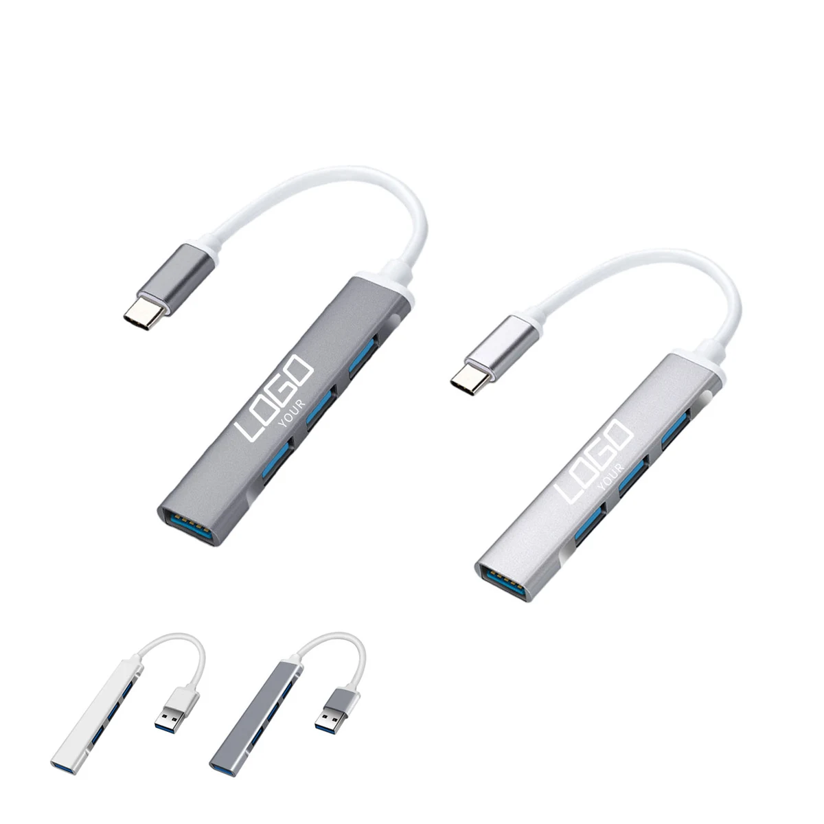 4-Port Laptop Multi-Function Expansion Hub 1