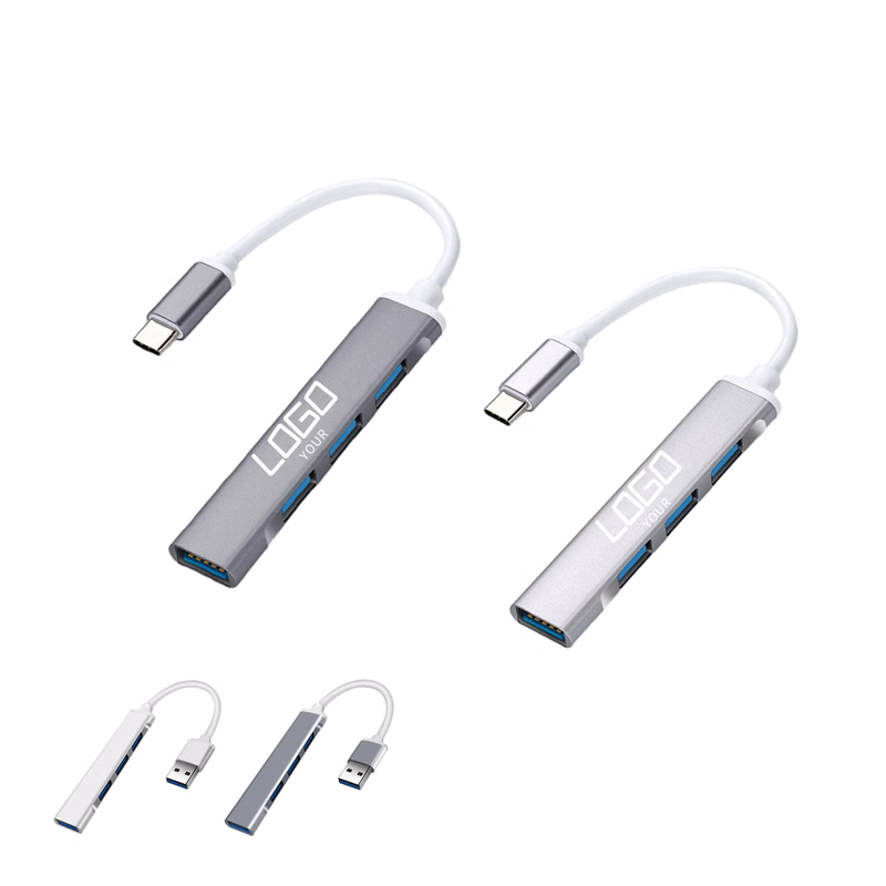 4-Port Laptop Multi-Function Expansion Hub
