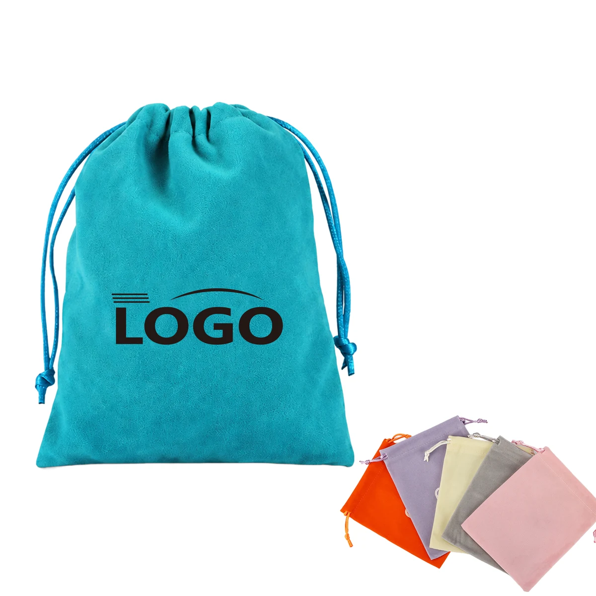 Velvet Drawstring Packaging Bag 1