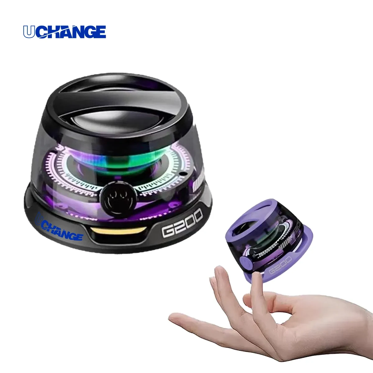 Magnetic RGB Bluetooth Speaker With TWS Pairing 1